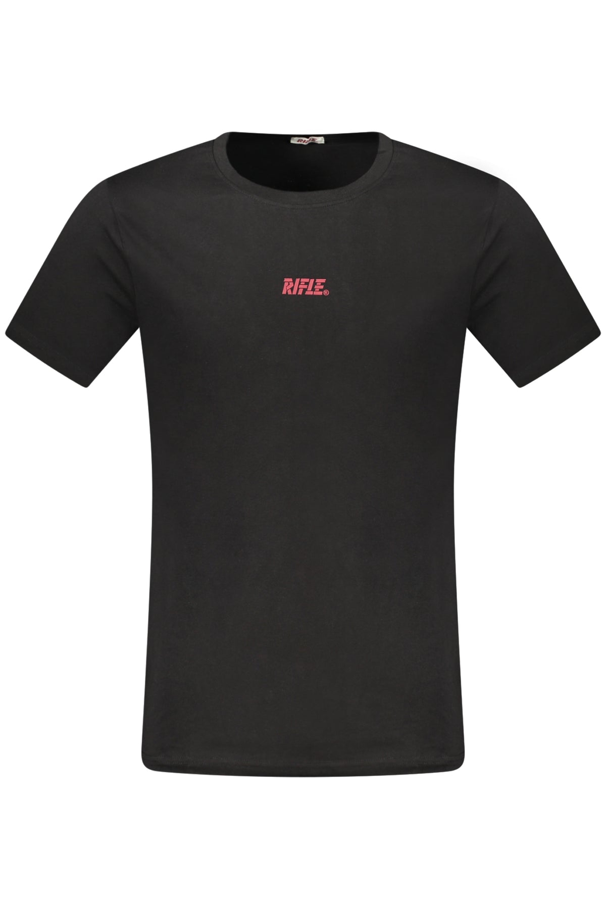 T-SHIRT EM ALGODÃO RIFLE HOMEM PRETA