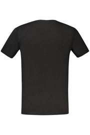 T-SHIRT EM ALGODÃO RIFLE HOMEM PRETA