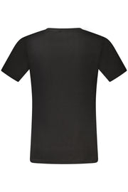 T-SHIRT EM ALGODÃO RIFLE HOMEM PRETA