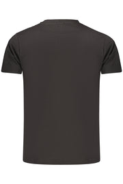 T-SHIRT EM ALGODÃO RIFLE HOMEM PRETA