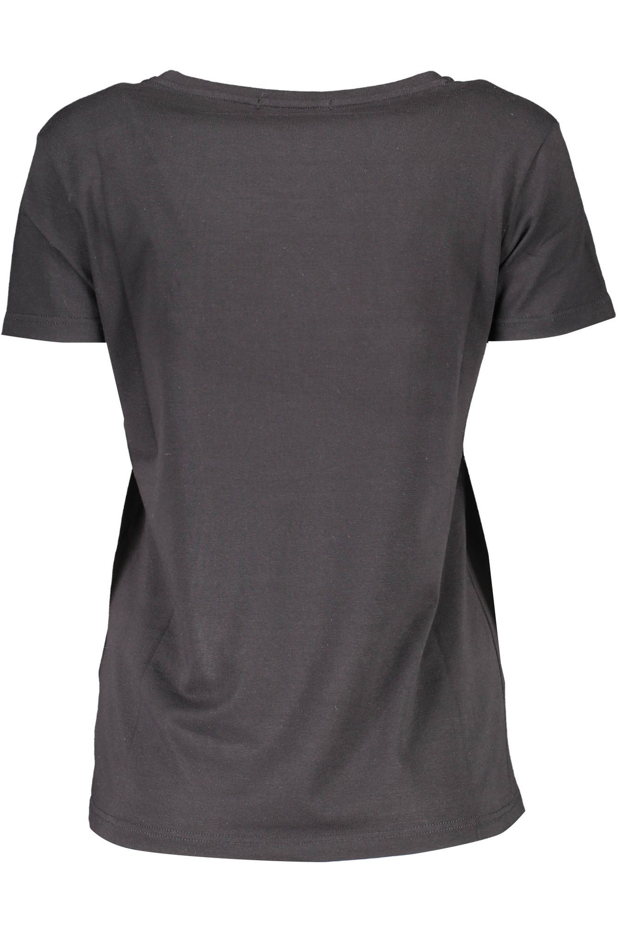 WOMEN'S SCERVINO STREET BLACK SHORT-SLEEVED T-SHIRT