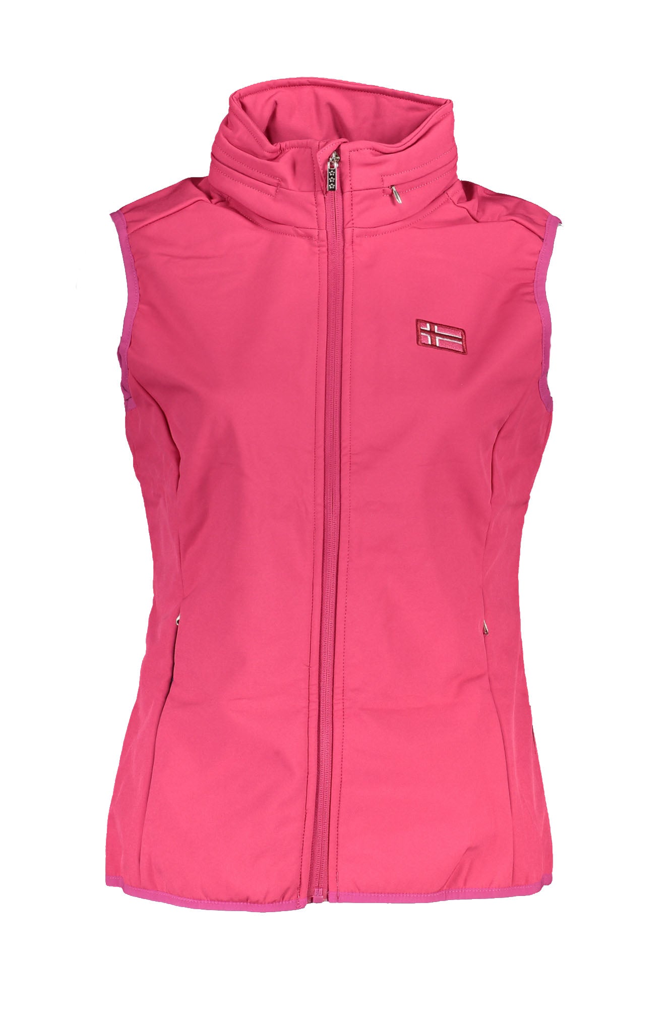 WOMEN'S NAUTICAL SLEEVELESS PINK SHIRT