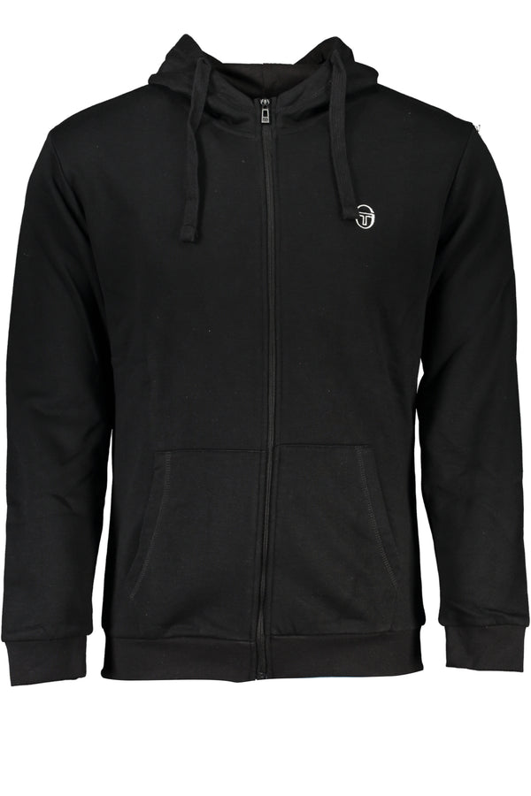 CAMISOLA SERGIO TACCHINI HOMEM PRETA COM ZIP