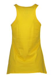 TOP DE ALÇAS EM ALGODÃO SILVIAN HEACH MULHER AMARELO