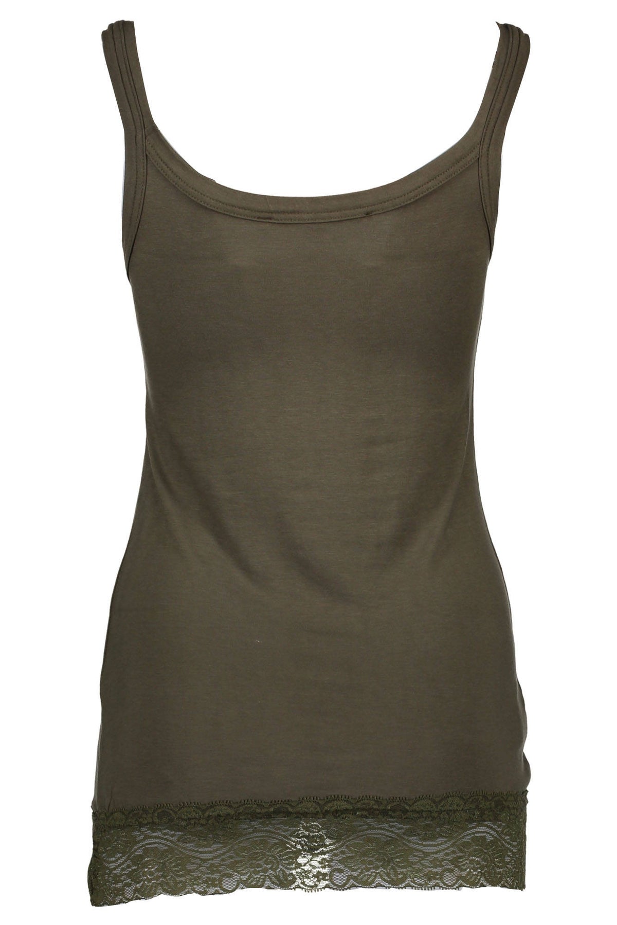 TOP DE ALÇAS EM ALGODÃO SILVIAN HEACH MULHER VERDE