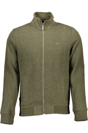 CAMISOLA SUPERDRY COM ZIP MAN VERDE