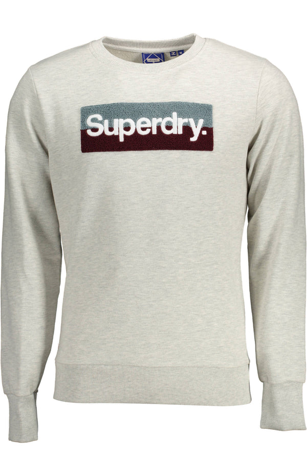 CAMISOLA SUPERDRY SEM ZIP HOMEM CINZA