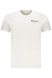 T-SHIRT EM ALGODÃO SUPERGA HOMEM BRANCA