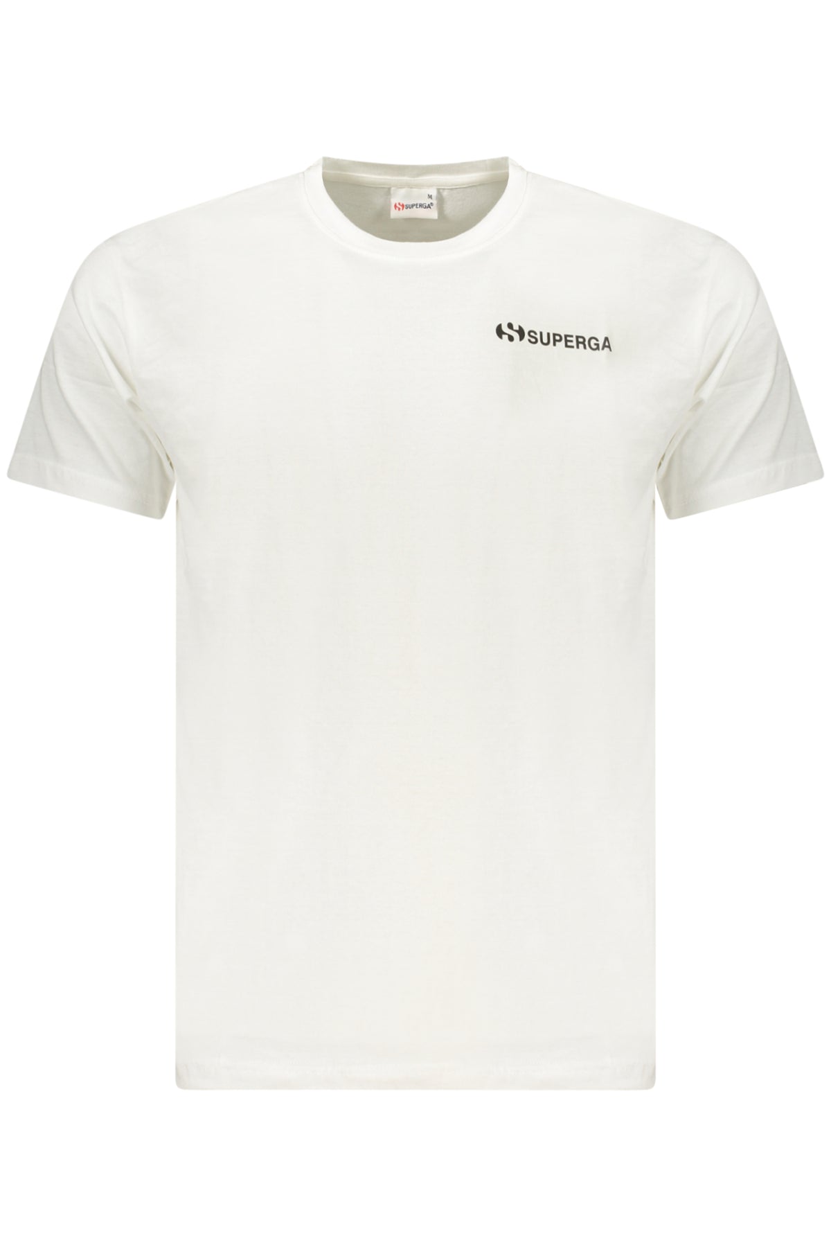 T-SHIRT EM ALGODÃO SUPERGA HOMEM BRANCA