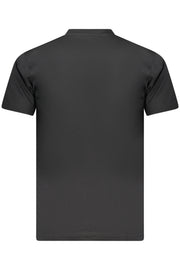 T-SHIRT EM ALGODÃO SUPERGA HOMEM PRETA