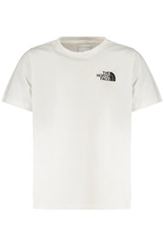 T-SHIRT EM ALGODÃO THE NORTH FACE CRIANÇA BRANCA