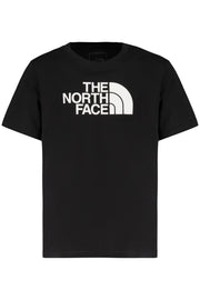 T-SHIRT EM ALGODÃO THE NORTH FACE CRIANÇA PRETA