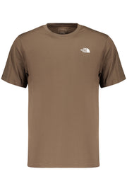 T-SHIRT EM ALGODÃO THE NORTH FACE HOMEM CASTANHA