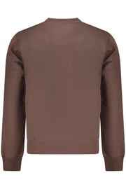 SWEATSHIRT EM ALGODÃO THE NORTH STONE HOMEM CASTANHA