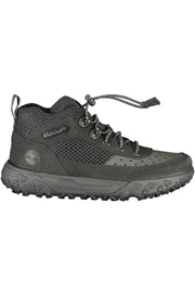 SAPATILHAS EM COURO TIMBERLAND CRIANÇA PRETAS