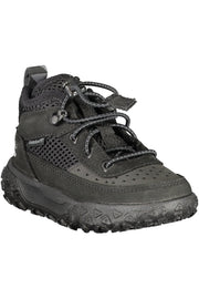 SAPATILHAS EM COURO TIMBERLAND CRIANÇA PRETAS