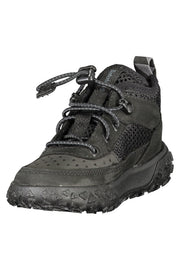 SAPATILHAS EM COURO TIMBERLAND CRIANÇA PRETAS