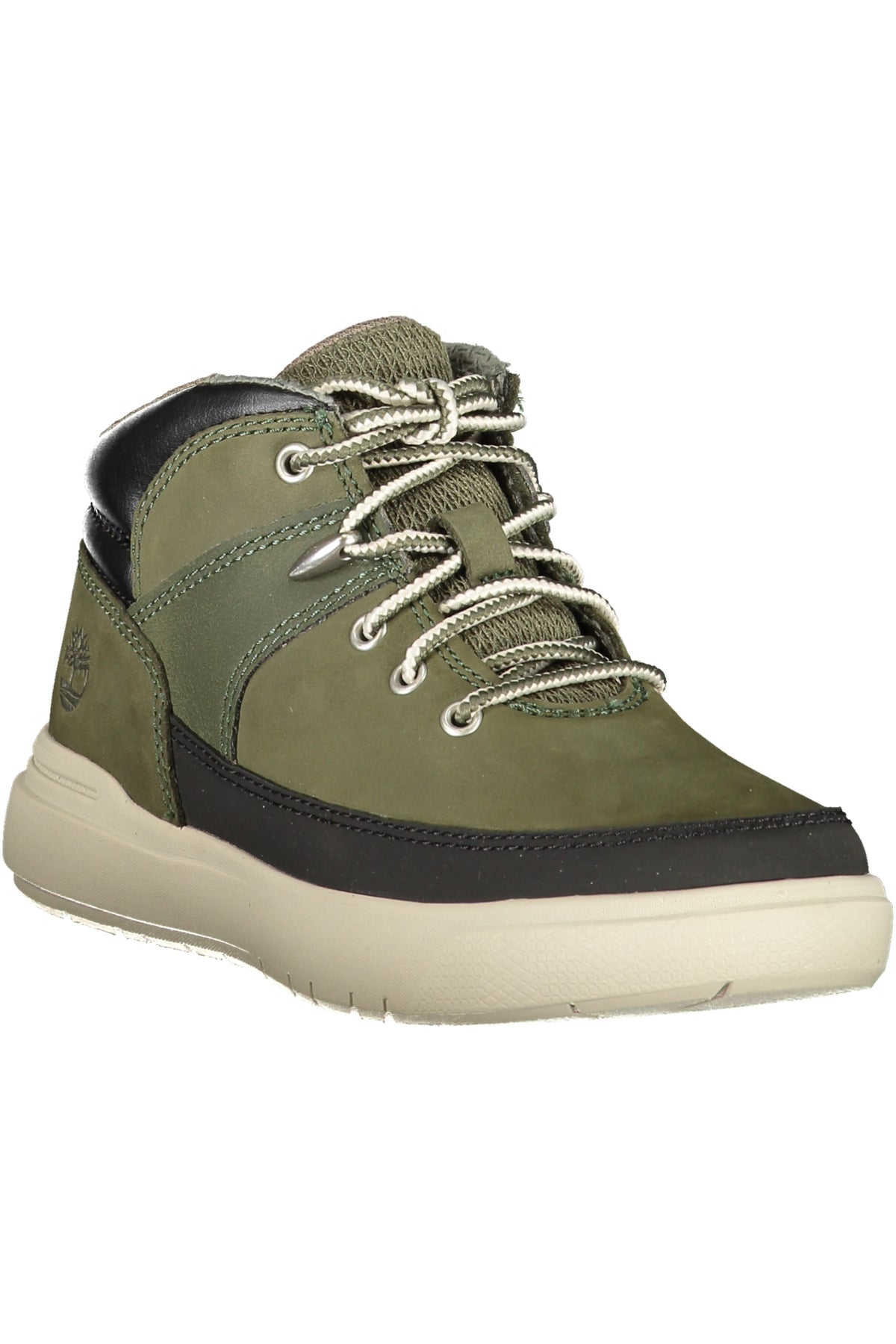 SAPATILHAS EM COURO TIMBERLAND CRIANÇA VERDES