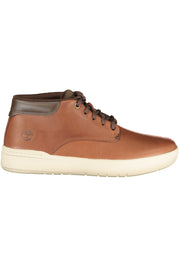 SAPATILHAS COM ATACADORES TIMBERLAND HOMEM CASTANHAS