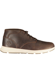 SAPATILHAS EM COURO TIMBERLAND HOMEM CASTANHAS