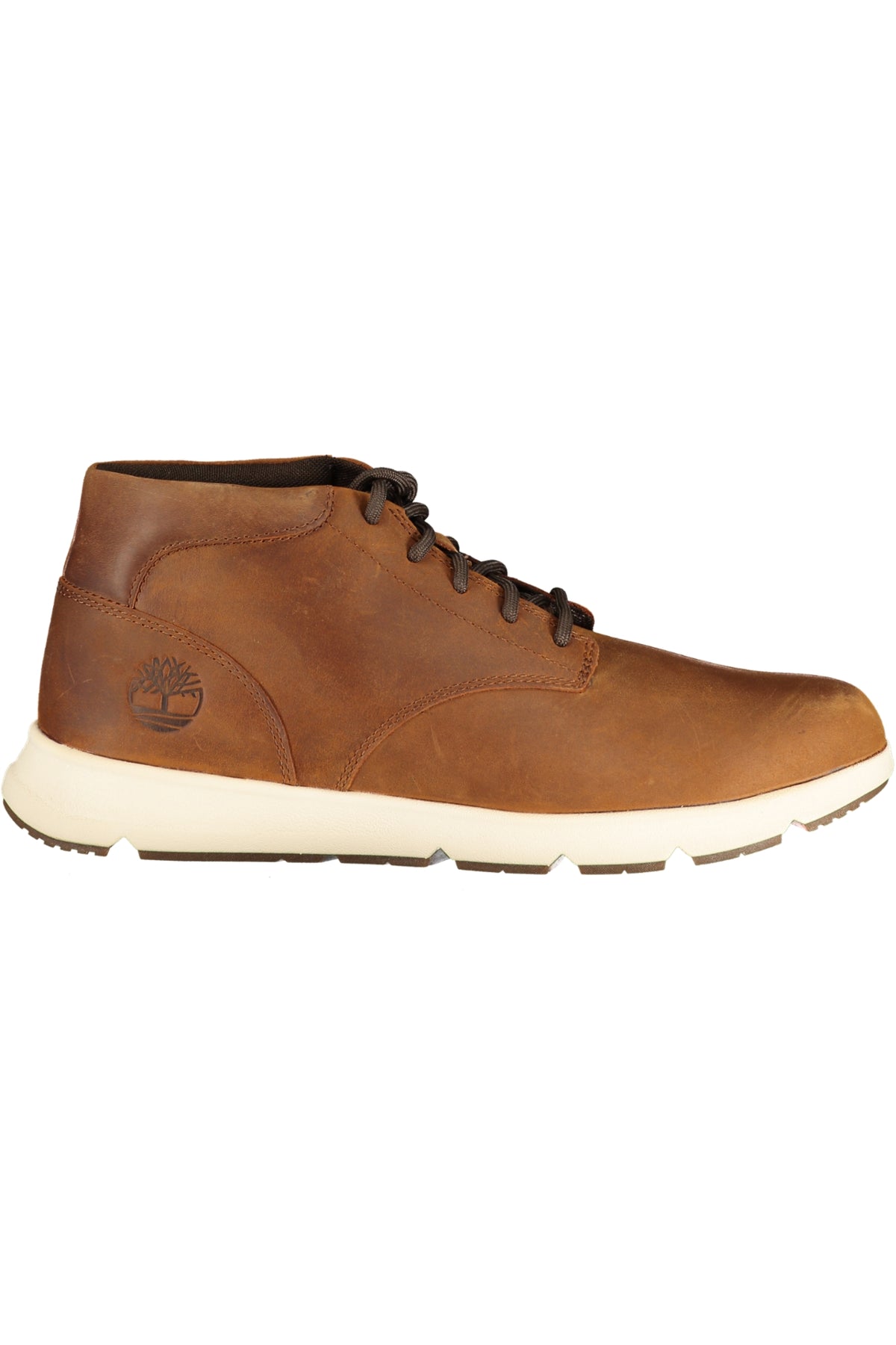 SAPATILHAS EM COURO TIMBERLAND HOMEM CASTANHAS