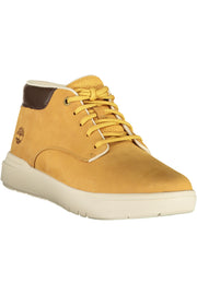 SAPATILHAS EM COURO TIMBERLAND HOMEM CASTANHAS