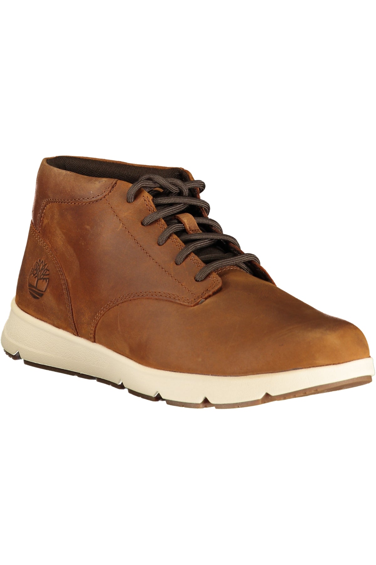 SAPATILHAS EM COURO TIMBERLAND HOMEM CASTANHAS