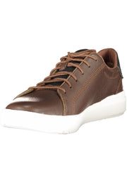 SAPATILHAS COM ATACADORES TIMBERLAND HOMEM CASTANHAS