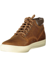 SAPATILHAS COM ATACADORES TIMBERLAND HOMEM CASTANHAS