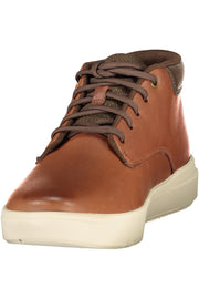 SAPATILHAS COM ATACADORES TIMBERLAND HOMEM CASTANHAS