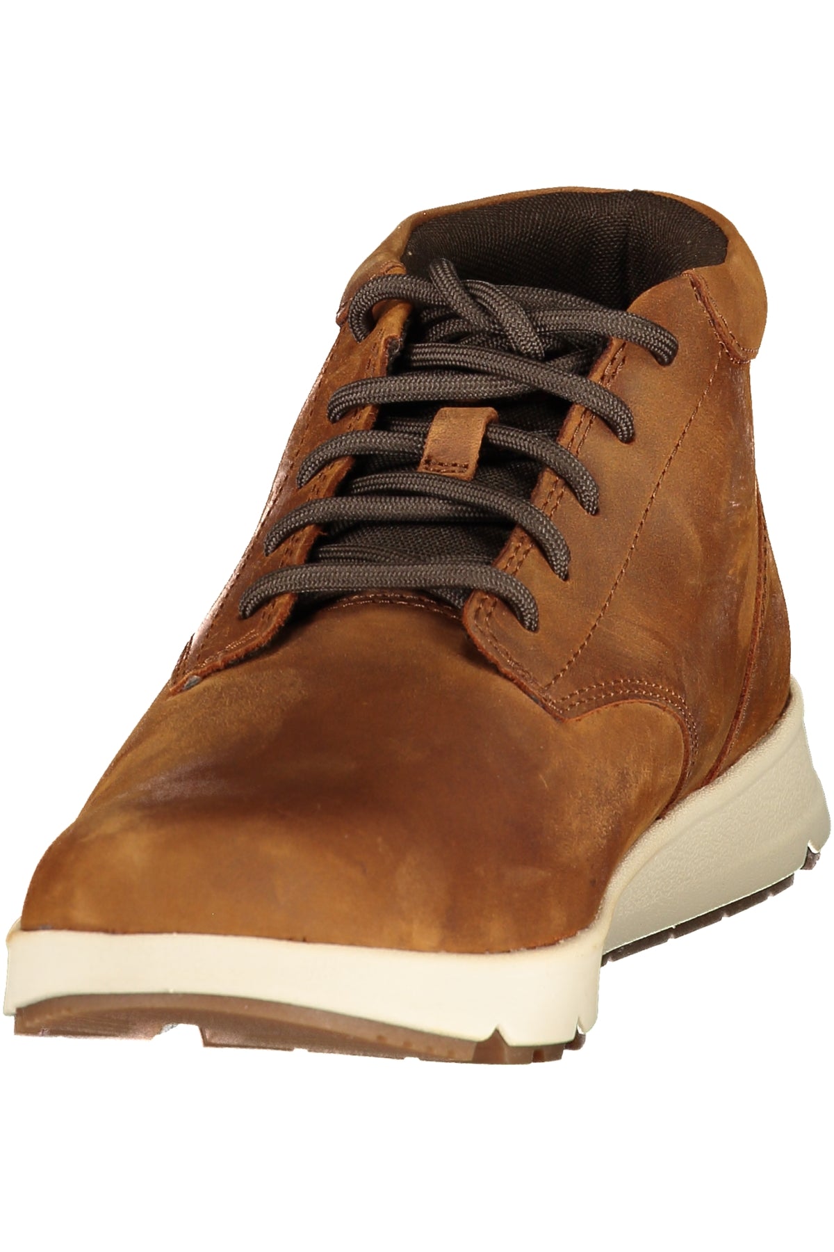 SAPATILHAS EM COURO TIMBERLAND HOMEM CASTANHAS