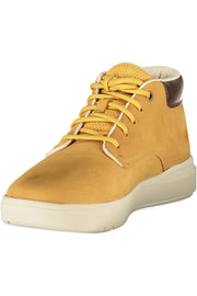 SAPATILHAS EM COURO TIMBERLAND HOMEM CASTANHAS