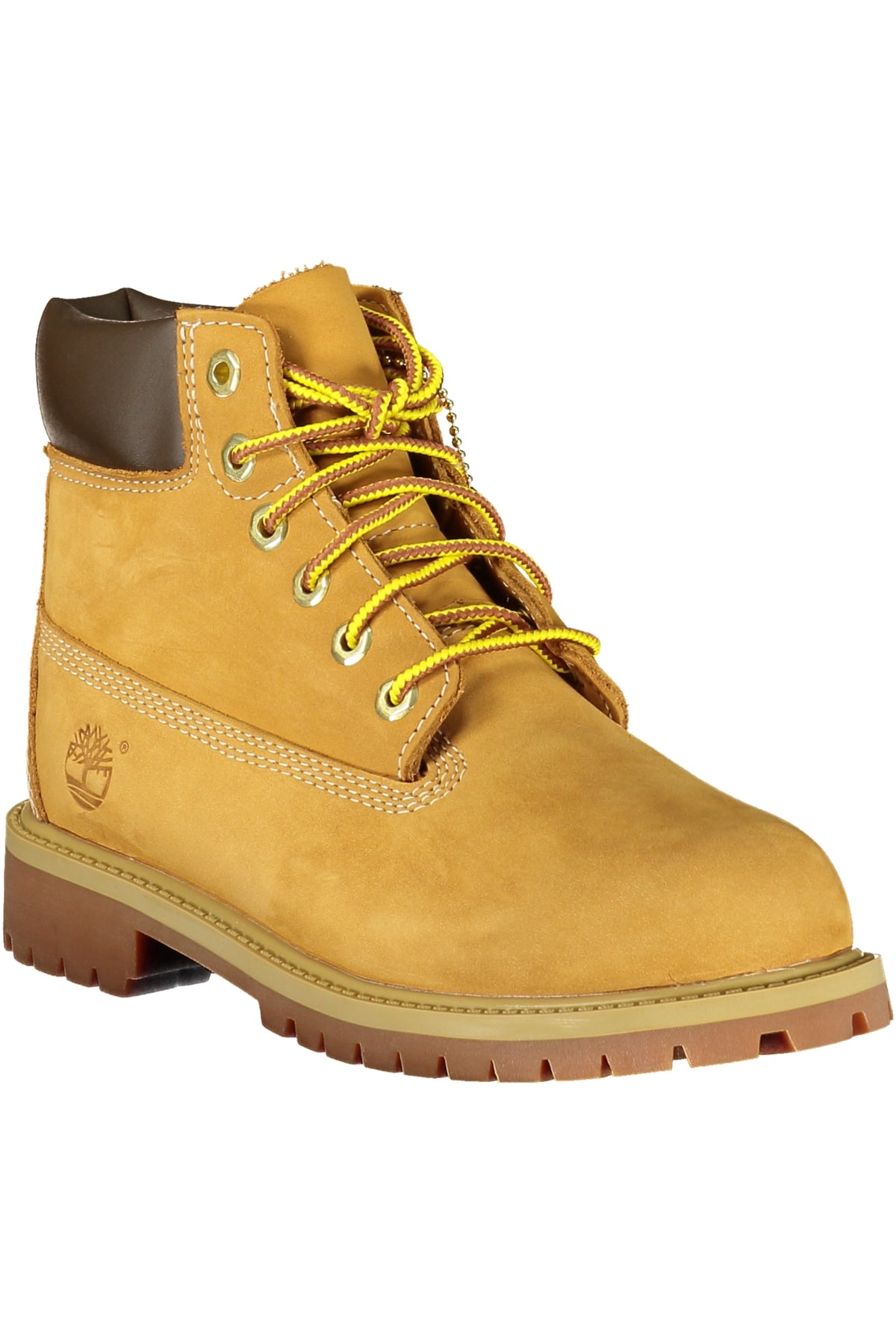BOTINS EM COURO TIMBERLAND CRIANÇA AMARELOS