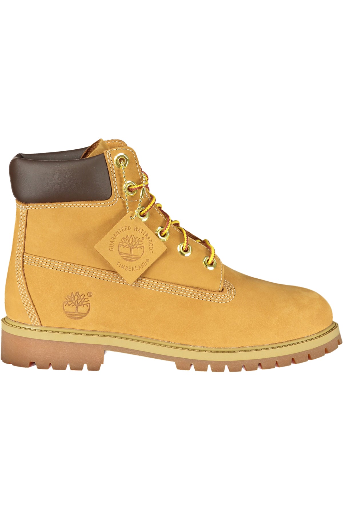 BOTINS EM COURO TIMBERLAND CRIANÇA CASTANHOS