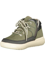 BOTINS EM COURO TIMBERLAND CRIANÇA VERDES