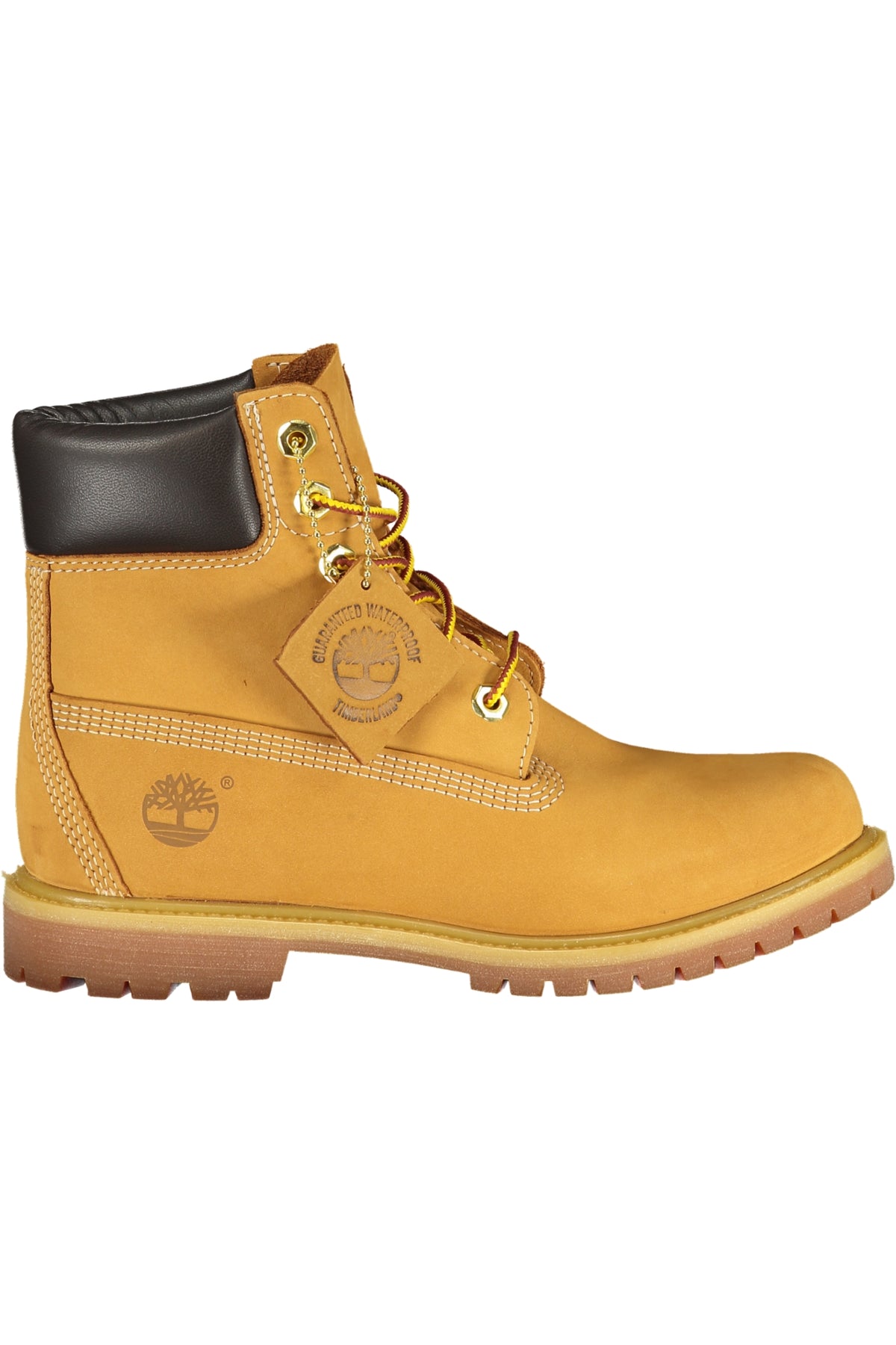BOTINS EM COURO TIMBERLAND MULHER AMARELOS