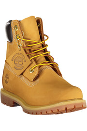 BOTINS EM COURO TIMBERLAND MULHER AMARELOS
