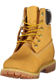 BOTINS EM COURO TIMBERLAND MULHER AMARELOS