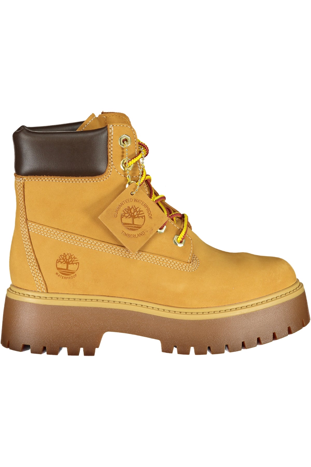 BOTINS EM COURO TIMBERLAND MULHER CASTANHOS