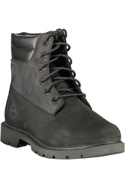 BOTINS EM COURO TIMBERLAND MULHER PRETOS