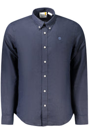 CAMISA EM LINHO TIMBERLAND HOMEM AZUL