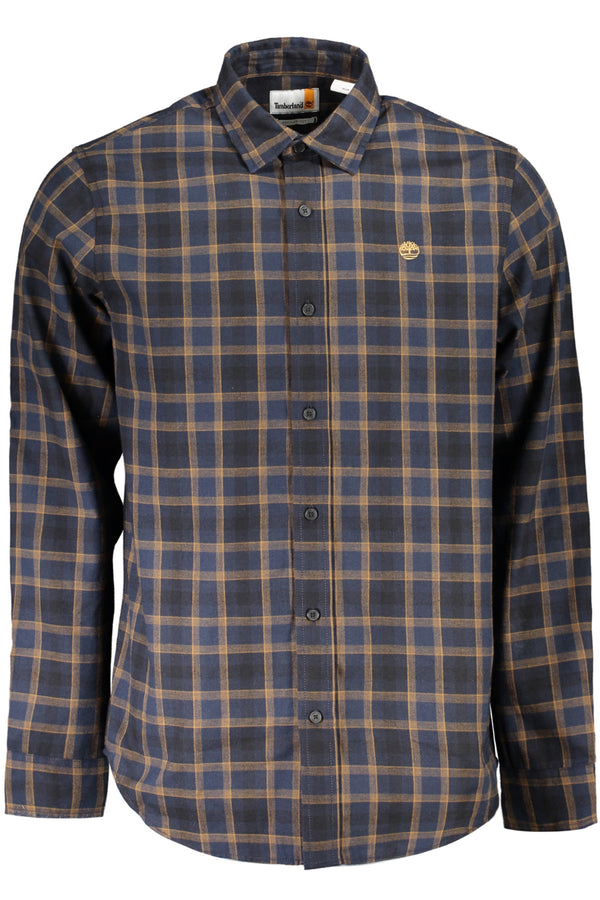 CAMISA TIMBERLAND MANGA COMPRIDA HOMEM AZUL