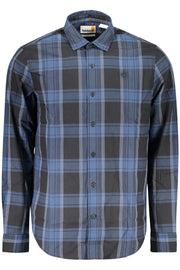 CAMISA EM ALGODÃO TIMBERLAND HOMEM AZUL