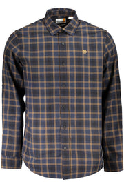 CAMISA EM ALGODÃO TIMBERLAND HOMEM AZUL