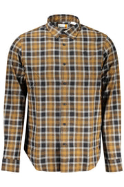 CAMISA EM ALGODÃO TIMBERLAND HOMEM CASTANHA