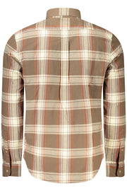 CAMISA EM ALGODÃO TIMBERLAND HOMEM CASTANHA