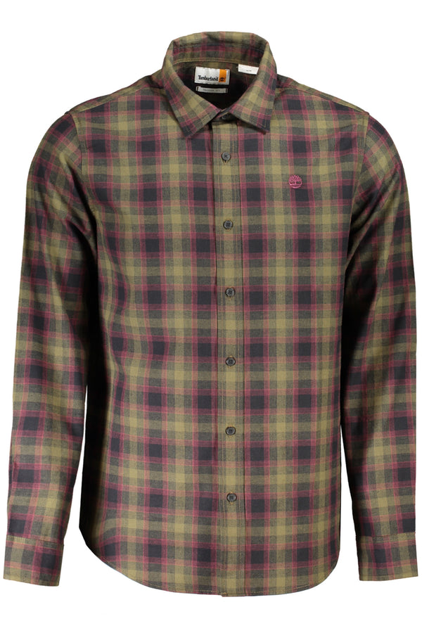 CAMISA TIMBERLAND MANGA COMPRIDA HOMEM VERDE