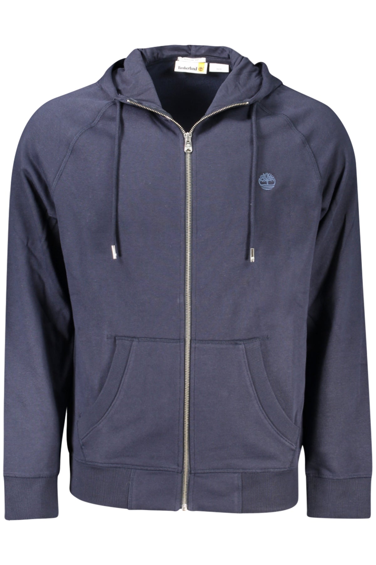 TIMBERLAND MEN'S BLUE ZIP-UP SWEATSHIRT