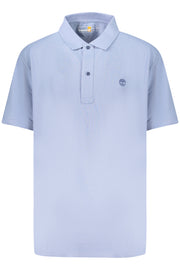POLO EM ALGODÃO TIMBERLAND HOMEM AZUL CLARO