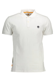 POLO EM ALGODÃO TIMBERLAND HOMEM BRANCO